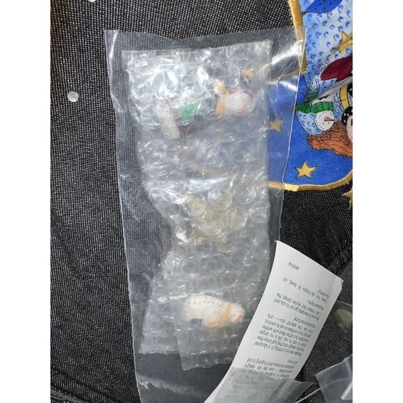 Vintage Quacker Factory Dress Womens 2X Maxi Denim Snowman Teacher Angel QVC - Picture 10 of 10